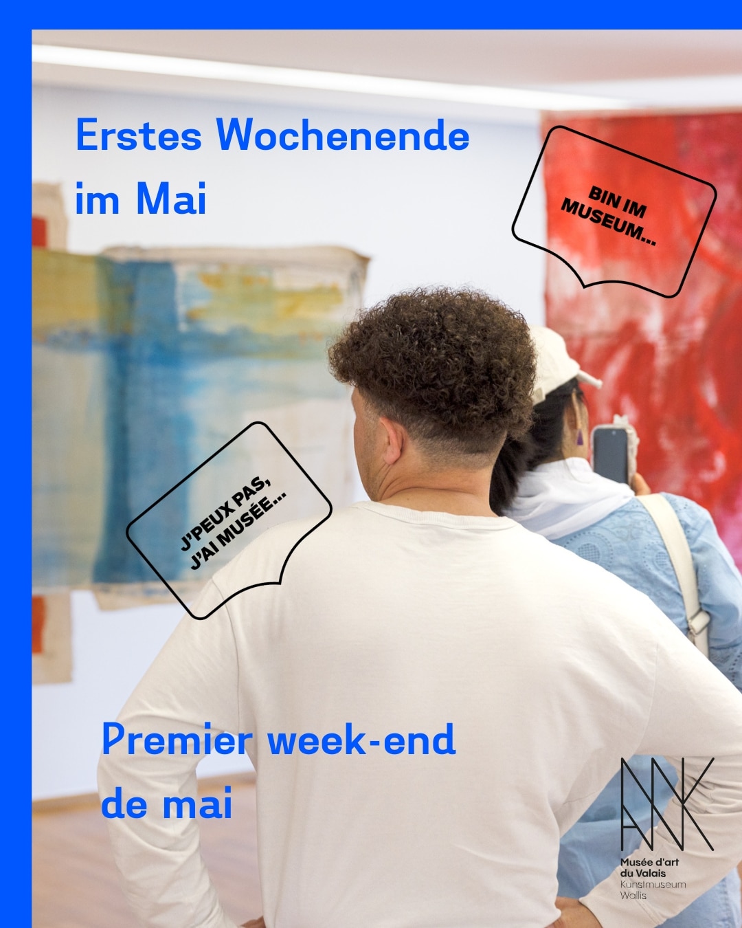 Tous les premiers week-ends du mois : entrée libre au Musées cantonaux du Valais et activités gratuites dans un des musées. Le week-end prochain c'est au Musée d'art du Valais que ça se passe. Au programme : 🟦 Samedi matin, le workshop de 10h30 à 12h00 👉 "Body Mov’art" avec Priska Antille et Anne-Romaine Favre, dès 16 ans 🟦Dimanche matin, la visite guidée à 11h00 👉Découvrez les nouvelles expositions du musée avec notre guide 🟦Dimanche de 13h00 à 17h00 👉 L'atelier pour toute la famille, dès 6 ans 🏰Et en bonus tous les premiers dimanches du mois : la visite guidée gratuite de la Basilique de Valère à 14h00 et 15h30. Pour découvrir l'agenda en détails et pour tout savoir sur le cycle "J'peux pas j'ai musée" : rendez-vous sur musee-art-valais.ch #museesvalais #museedartduvalais